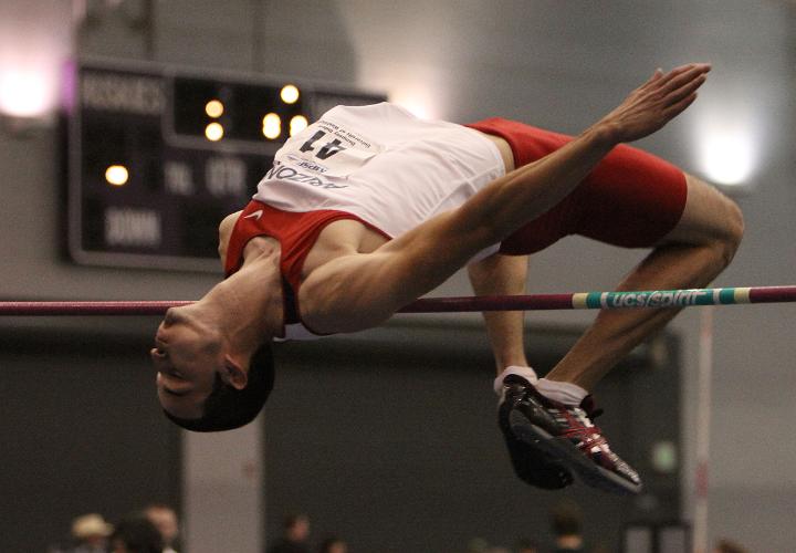 2010 MPSF-107.JPG - 2010 Mountain Pacific Sports Federation Indoor Track and Field Championships, February 26-27, Dempsey Indoor, Seattle, WA.